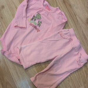 Circo Pink Kids Matching Set with Cute Print